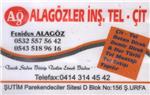 Alagözler Tel Çit - Şanlıurfa